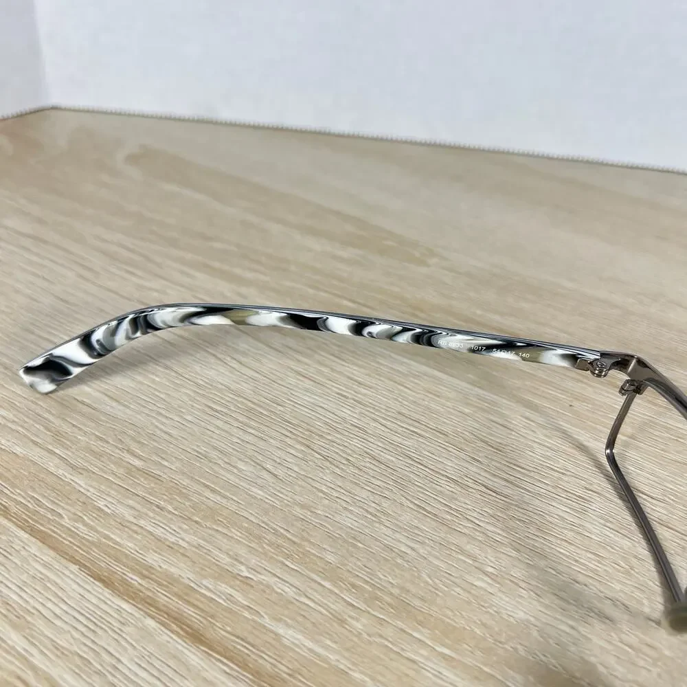 Ray-Ban RB8633 1017 Eyeglasses Black Marble Frames Only 54-17-140 Titanium